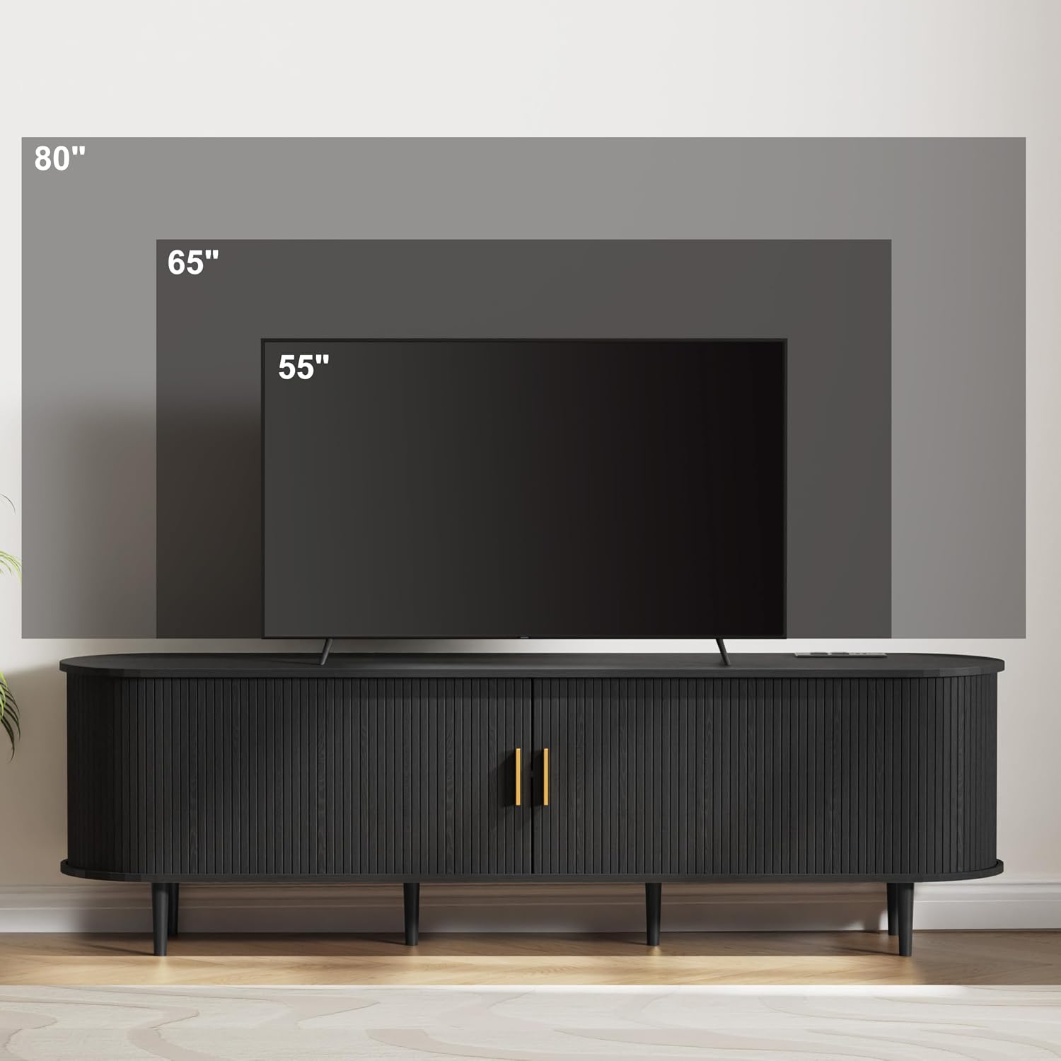 Detalle de DHH TV Stand, 70.8-Inch