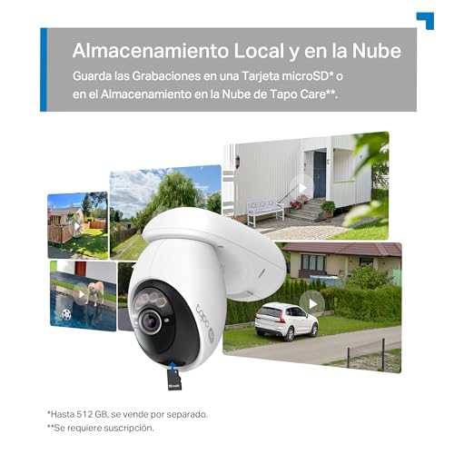 Thumbnail 11 de Tapo C660 Kit: Cámara de Seguridad WiFi 4K con Panel Solar y Visión 360°