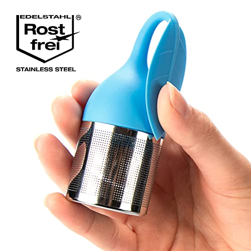 Detalle 2 de COM-FOUR® 4x Infuser à thé acier inoxydable ⚙
