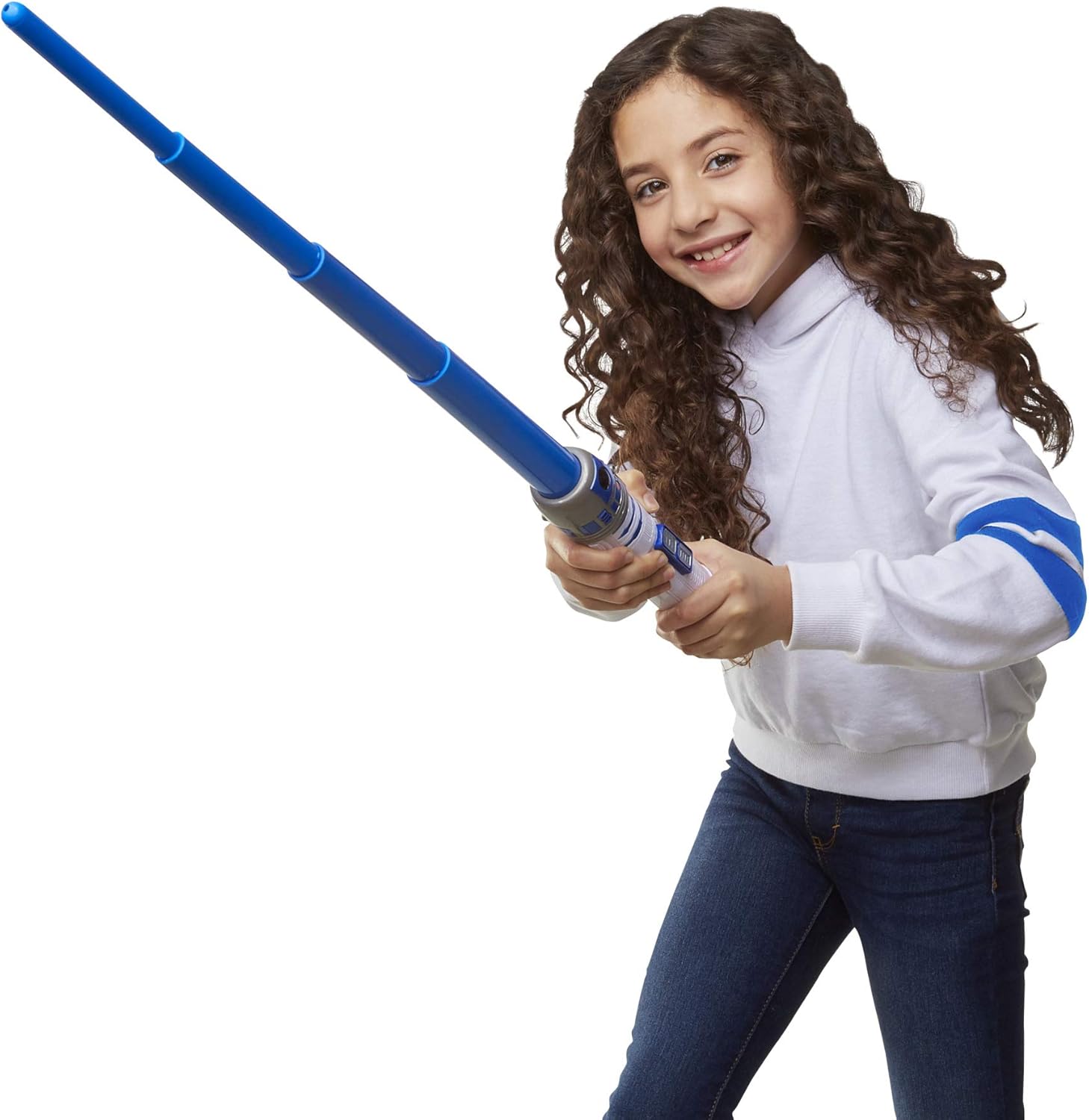 Thumbnail 5 de Star Wars Lightsaber Squad R2-D2 Extendable Blue Lightsaber – A Fun, Safe Roleplay Toy for 4+
