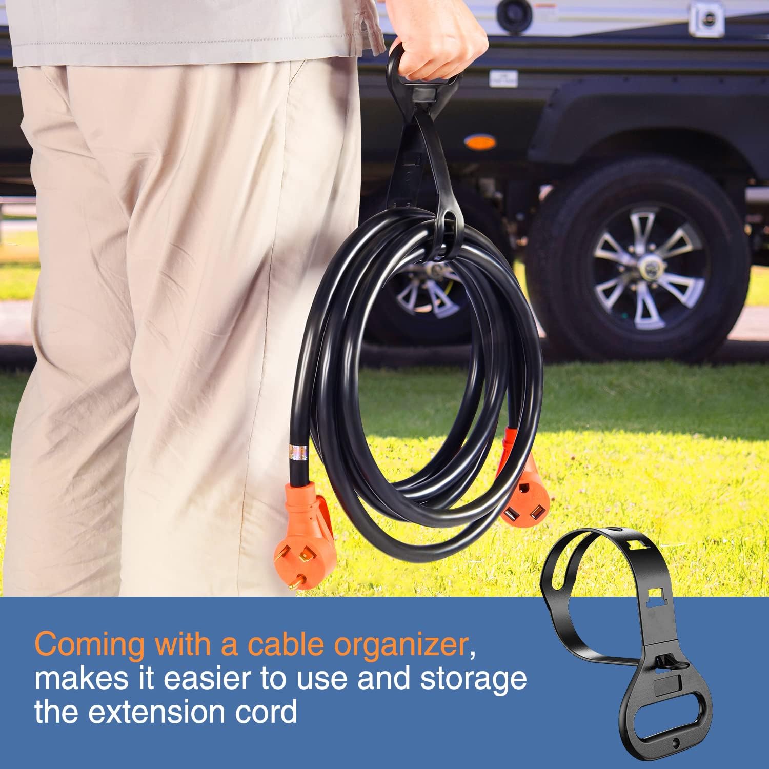 Thumbnail 4 de Nilight 30 Amp 25FT RV Extension Cord