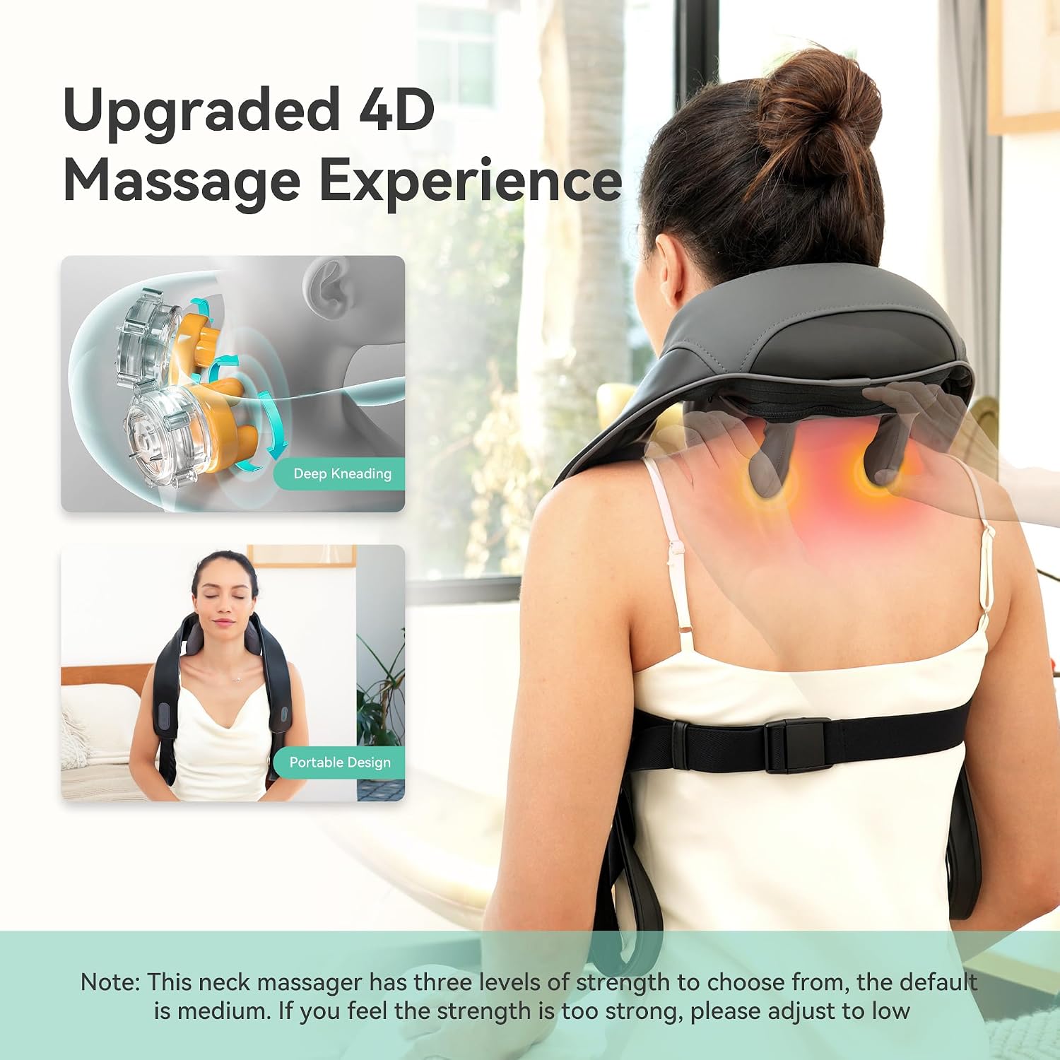 Detalle de Snailax Neck Massager for Pain Relief