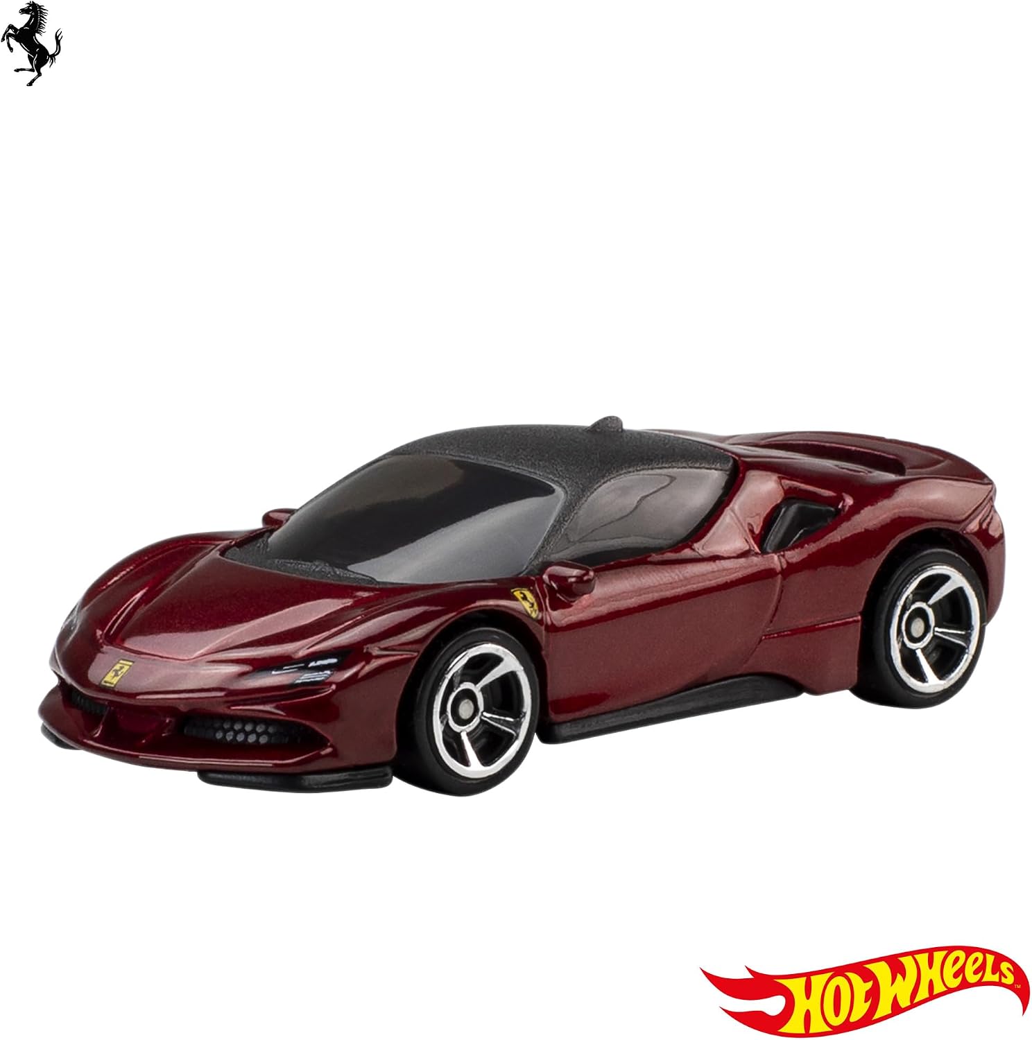 Thumbnail 5 de Hot Wheels Pack de 5 Ferrari à l'échelle 1:64