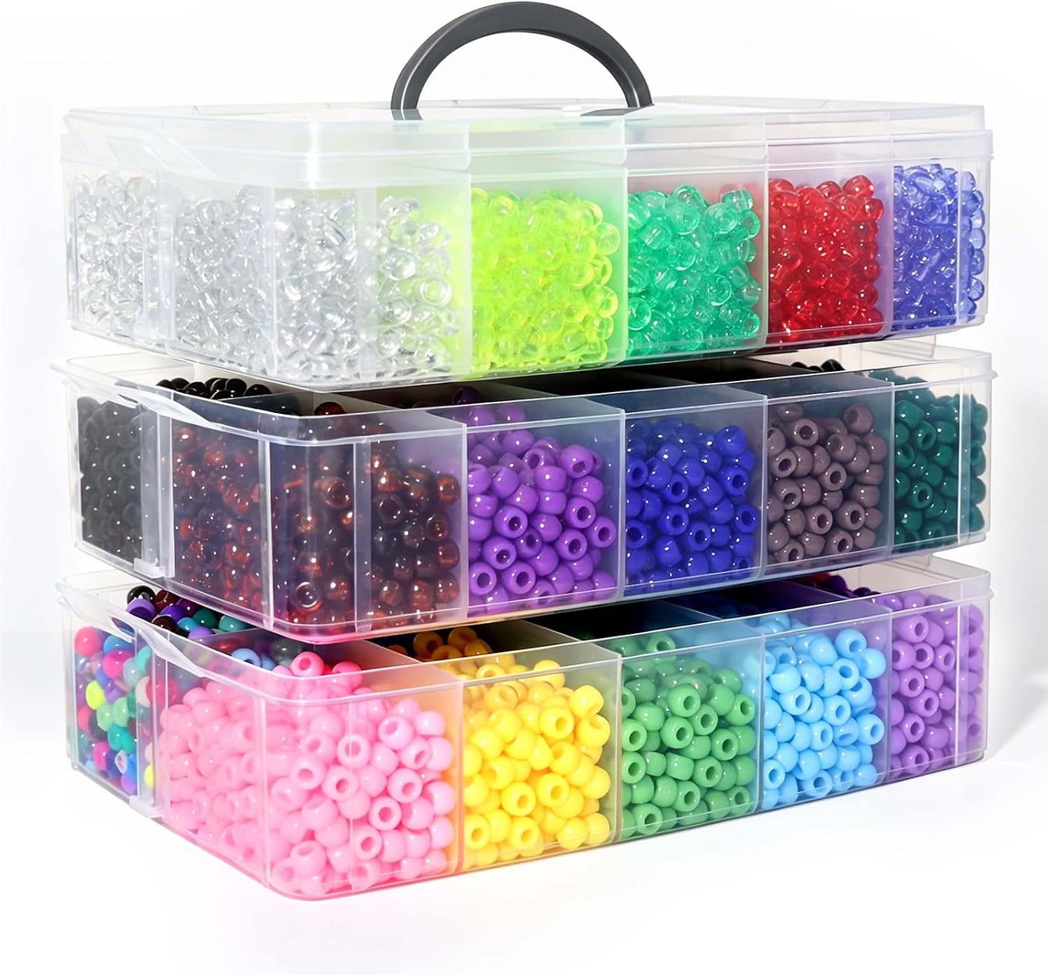 Thumbnail 6 de LIS HEGENSA Pony Bead Kit, 1,000+ Pieces