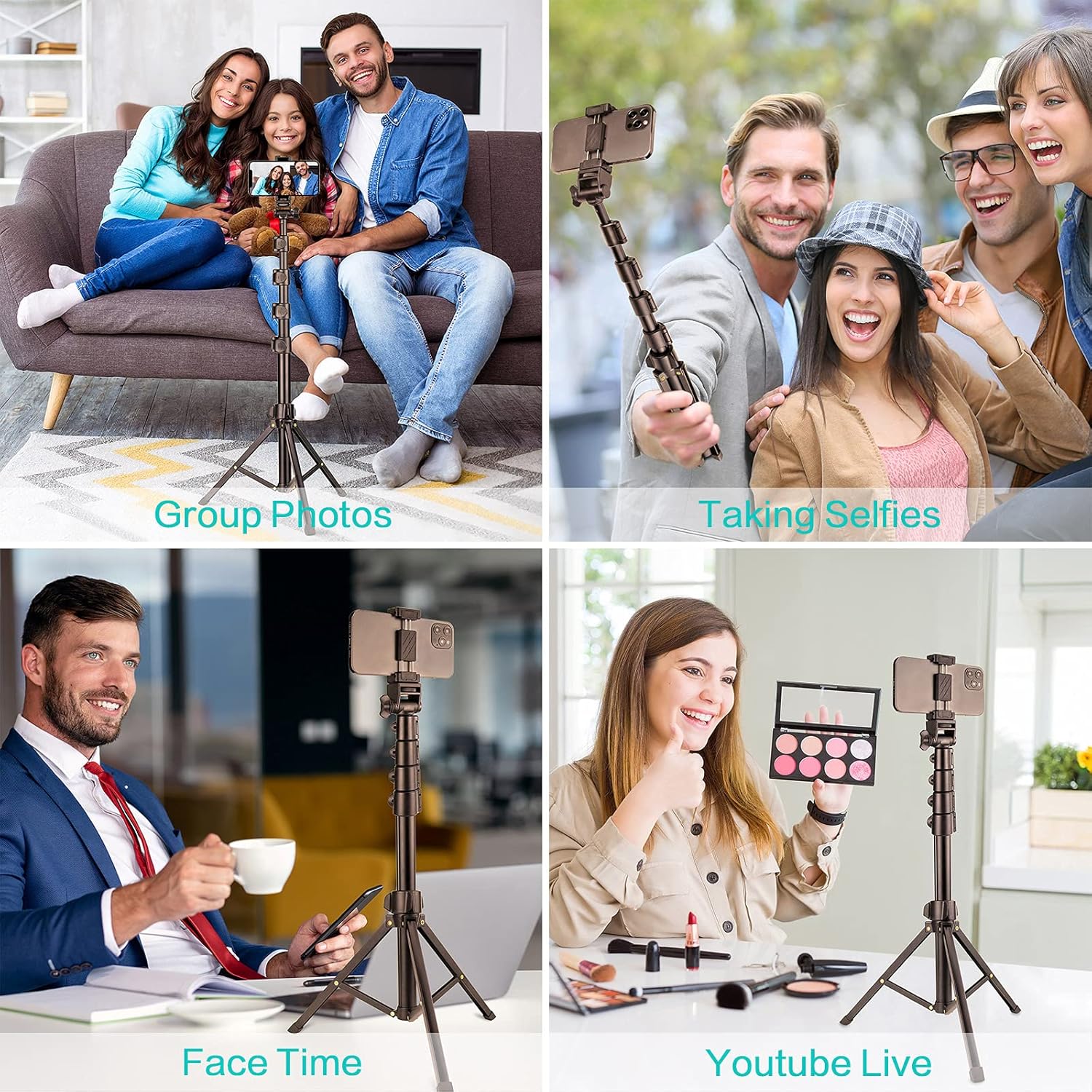 Thumbnail 6 de YOTOC version 1.7m Phone Tripod Stand