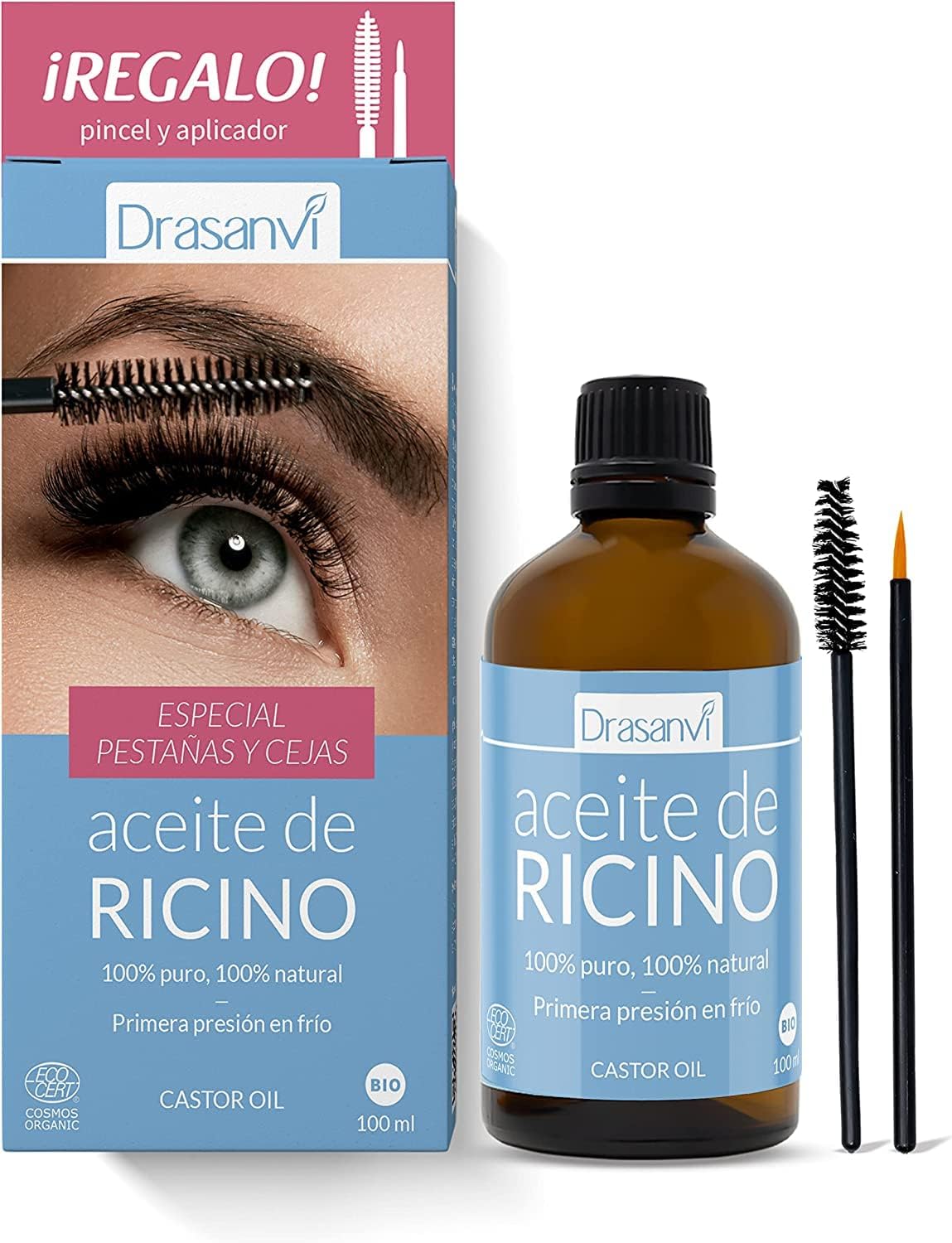Detalle de Drasanvi Aceite de Ricino Bio 100 ml puro