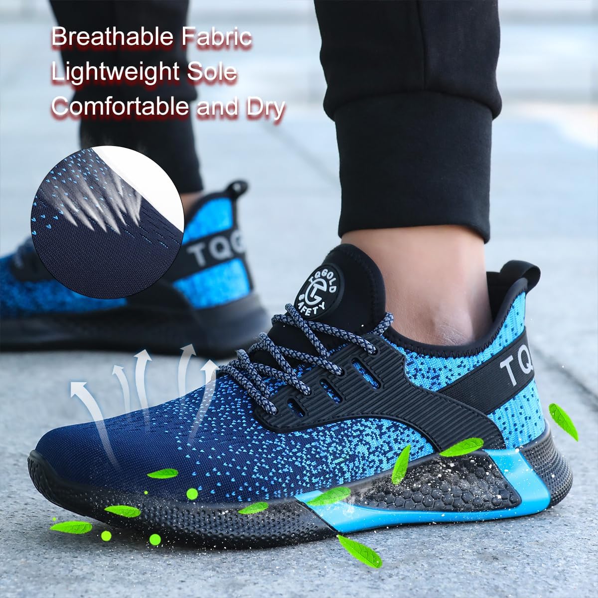 Thumbnail 2 de TQGOLD Scarpe Antinfortunistiche: leggerezza, protezione e comfort per il lavoro quotidiano
