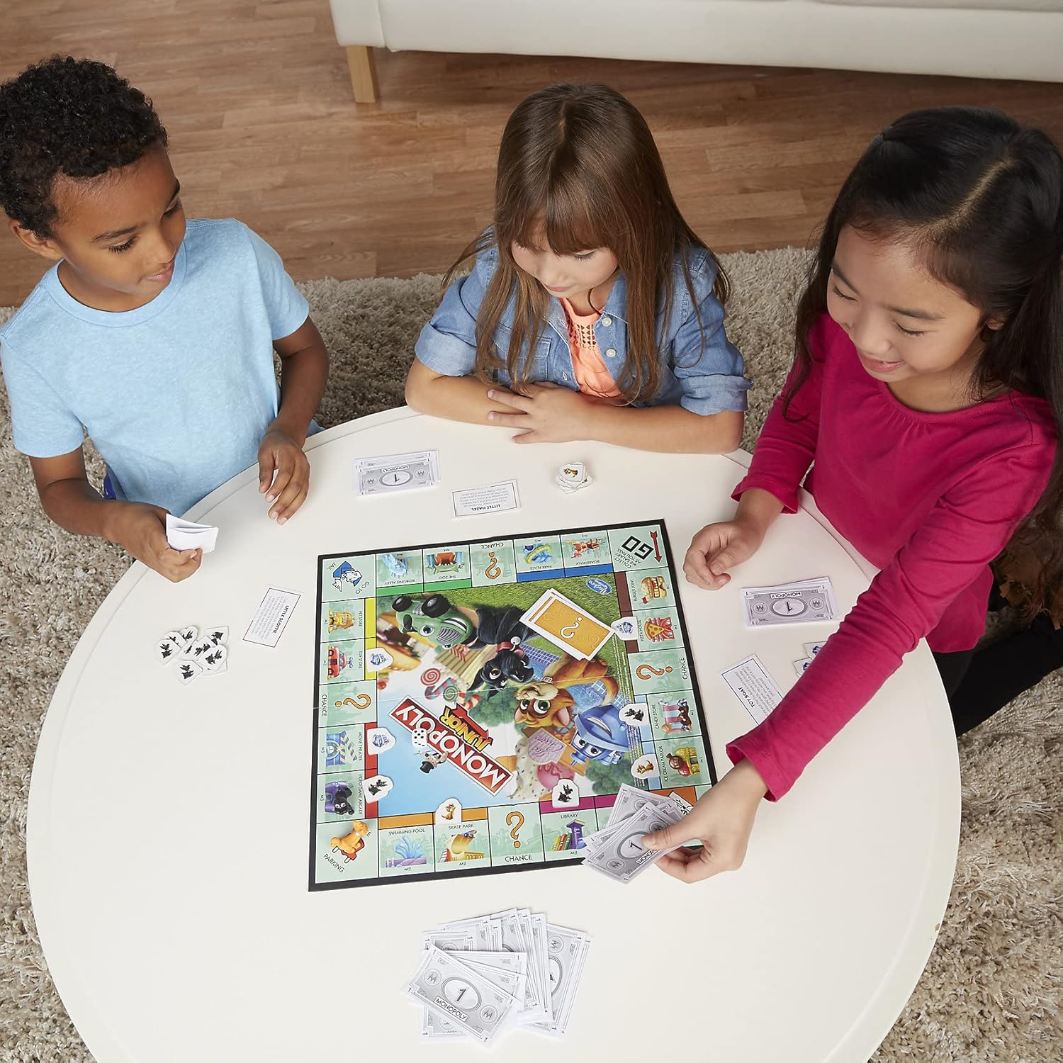 Thumbnail 6 de Monopoly Junior für Kinder ab 5 Jahren – das Geld-Spiel mit freundlichen Figuren