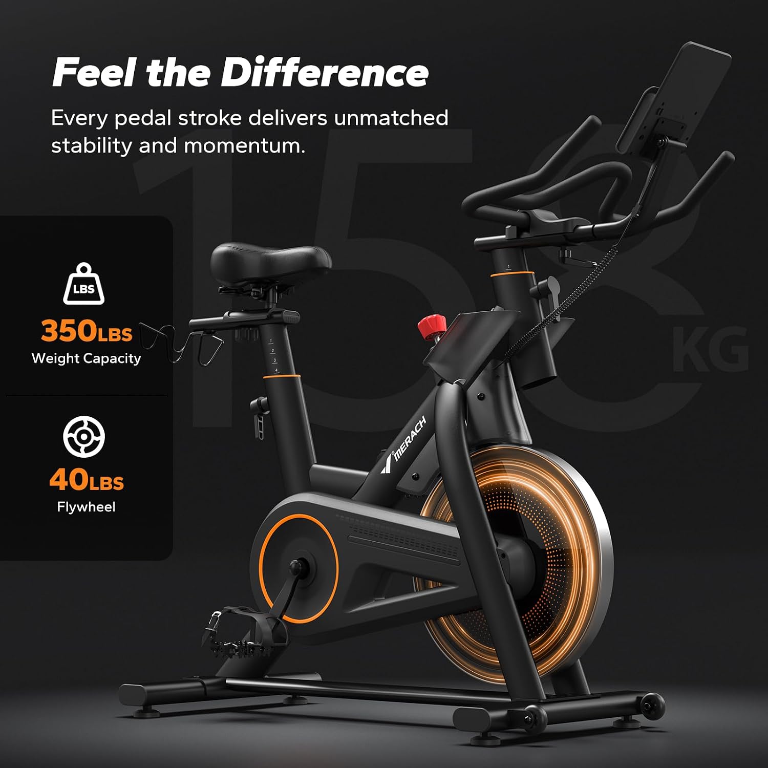 Detalle 2 de Merach Exercise Bike for Home Gym