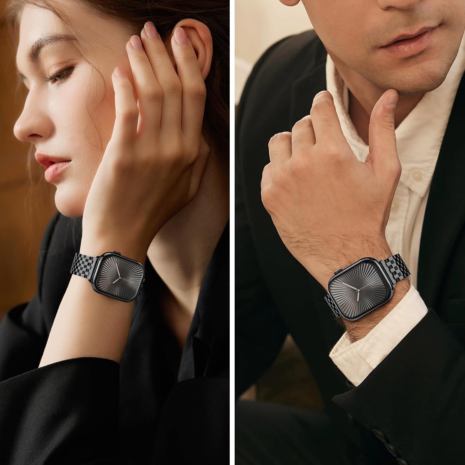 Thumbnail 6 de Tasikar Metal Watch Strap for Apple Watch 42mm