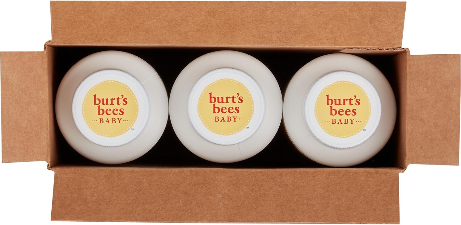 Detalle 2 de Burt’s Bees TU_2138161 Baby Dusting Powder, Talc-Free Cornstarch, 7.5 Ounces, 3-Pack