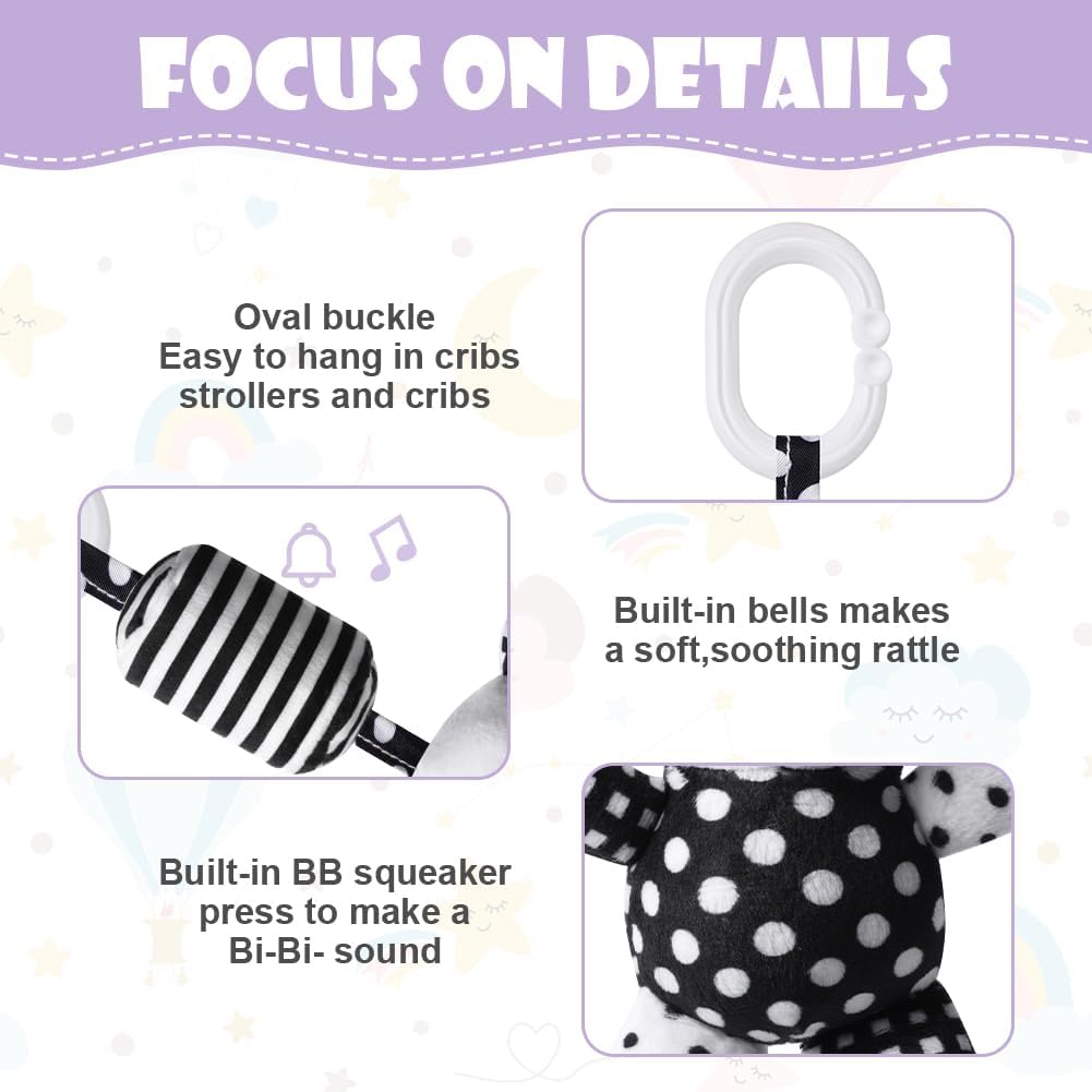 Thumbnail 3 de Aolso Baby pram pushchair hanging rattle set