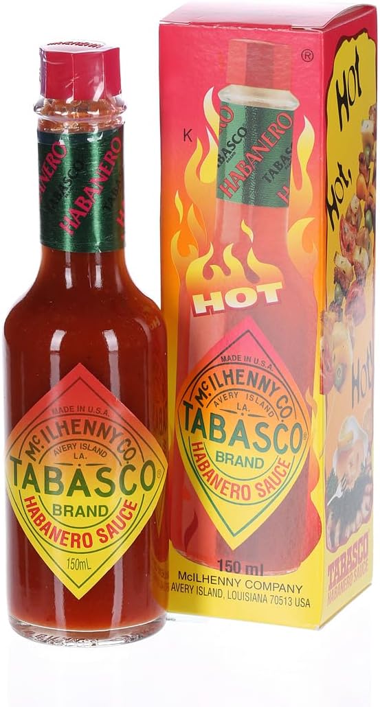Detalle 2 de TABASCO 2-pack: Salsa Scorpion & Salsa Habanero (2 x 148 ml) – Duo piccante estremo