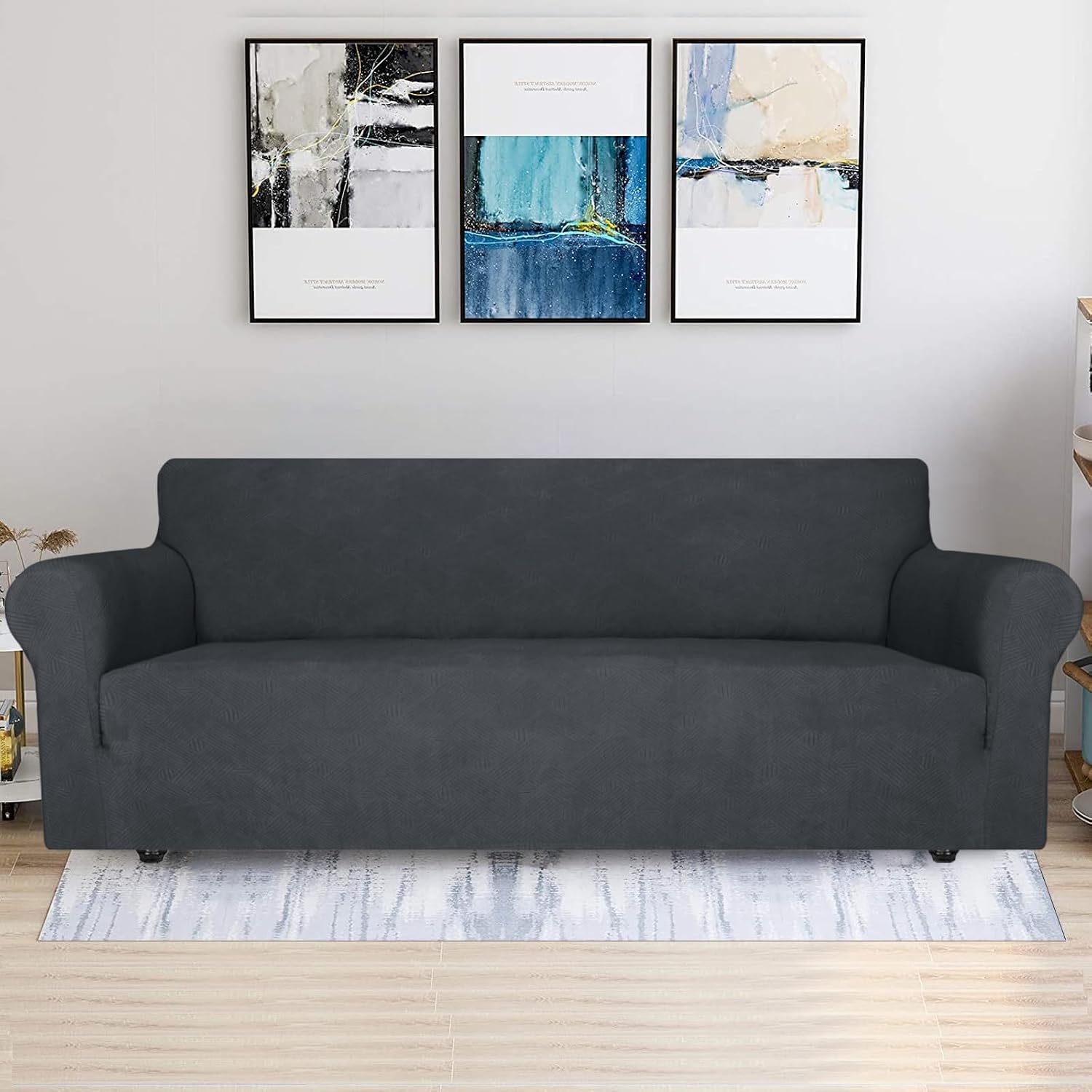 Detalle 2 de Ystyle Copridivano 4 Posti Grigio Scuro