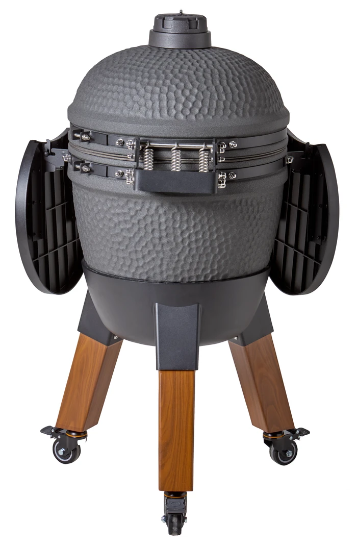 Thumbnail 10 de Moddern Charcoal Grey Special Wood-Look – Kamado-Grill mit vielseitigem Einsatz
