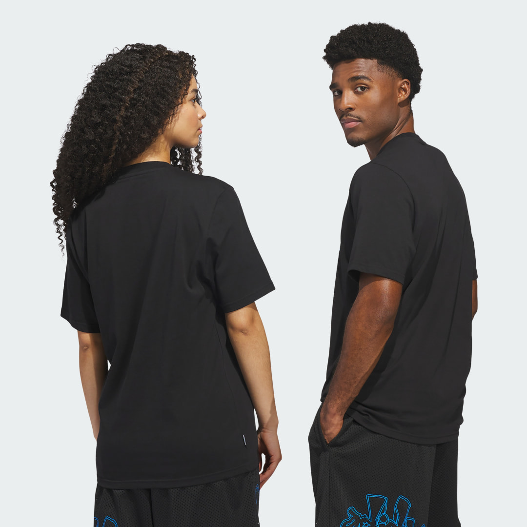 Detalle de Camiseta Skateboarding x Kogancult Dog de Adidas (Negro)