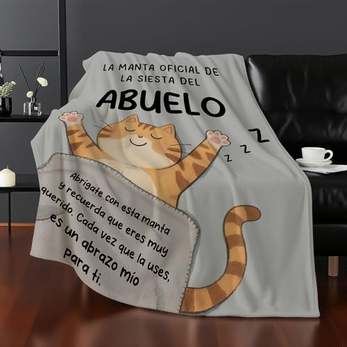 Thumbnail 3 de Amorea La Manta Oficial de la Siesta de mamá — manta de franela para regalar el Día de la Madre y cumpleaños