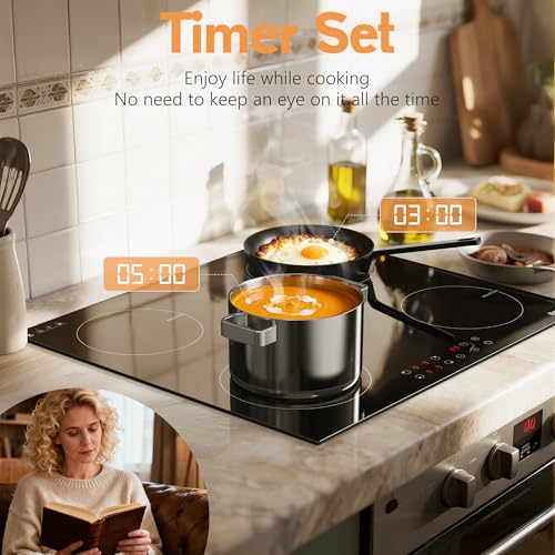 Detalle de Karinear Built-in Induction Hob 4 Zones 60cm