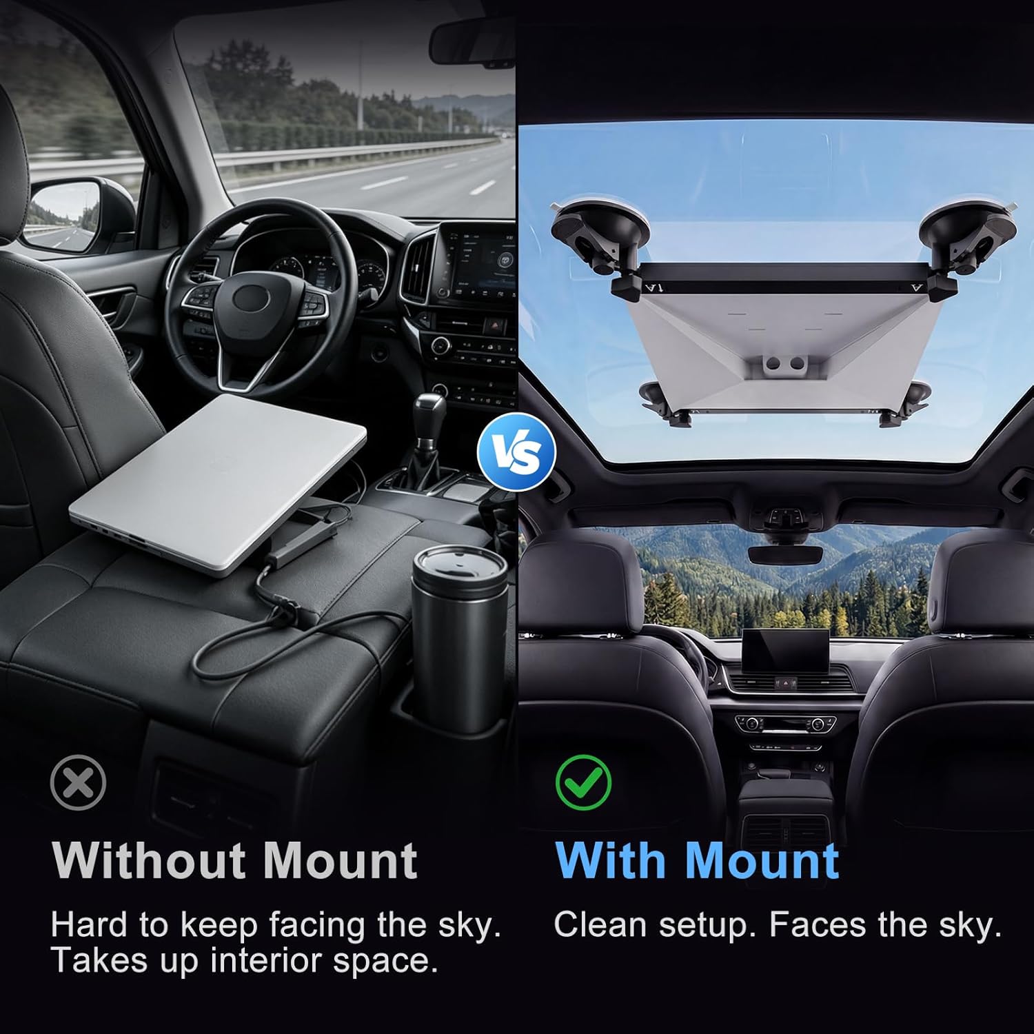 Detalle de Starlink Mini Suction Cup Mount 1pc