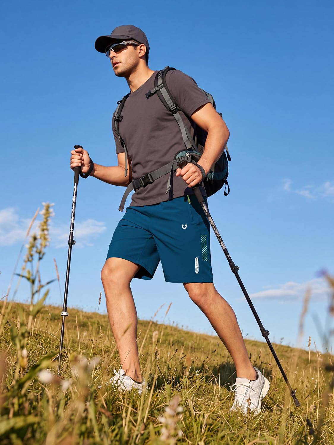 Detalle 2 de NORTHYARD Men's Athletic Running Shorts 7"