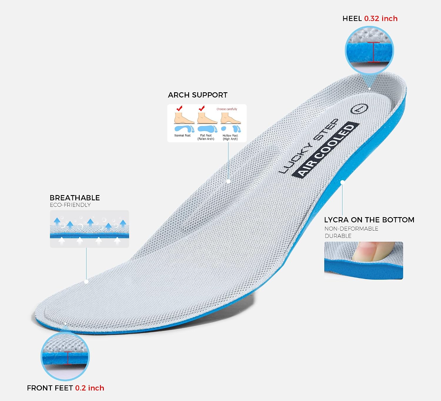Thumbnail 4 de LUCKY STEP Zapatillas con plataforma 8,7 cm