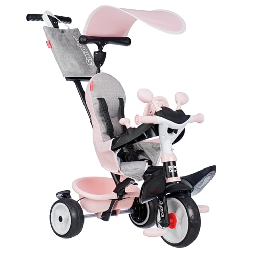 Smoby Triciclo Baby Driver Confort 3 en 1 rosa