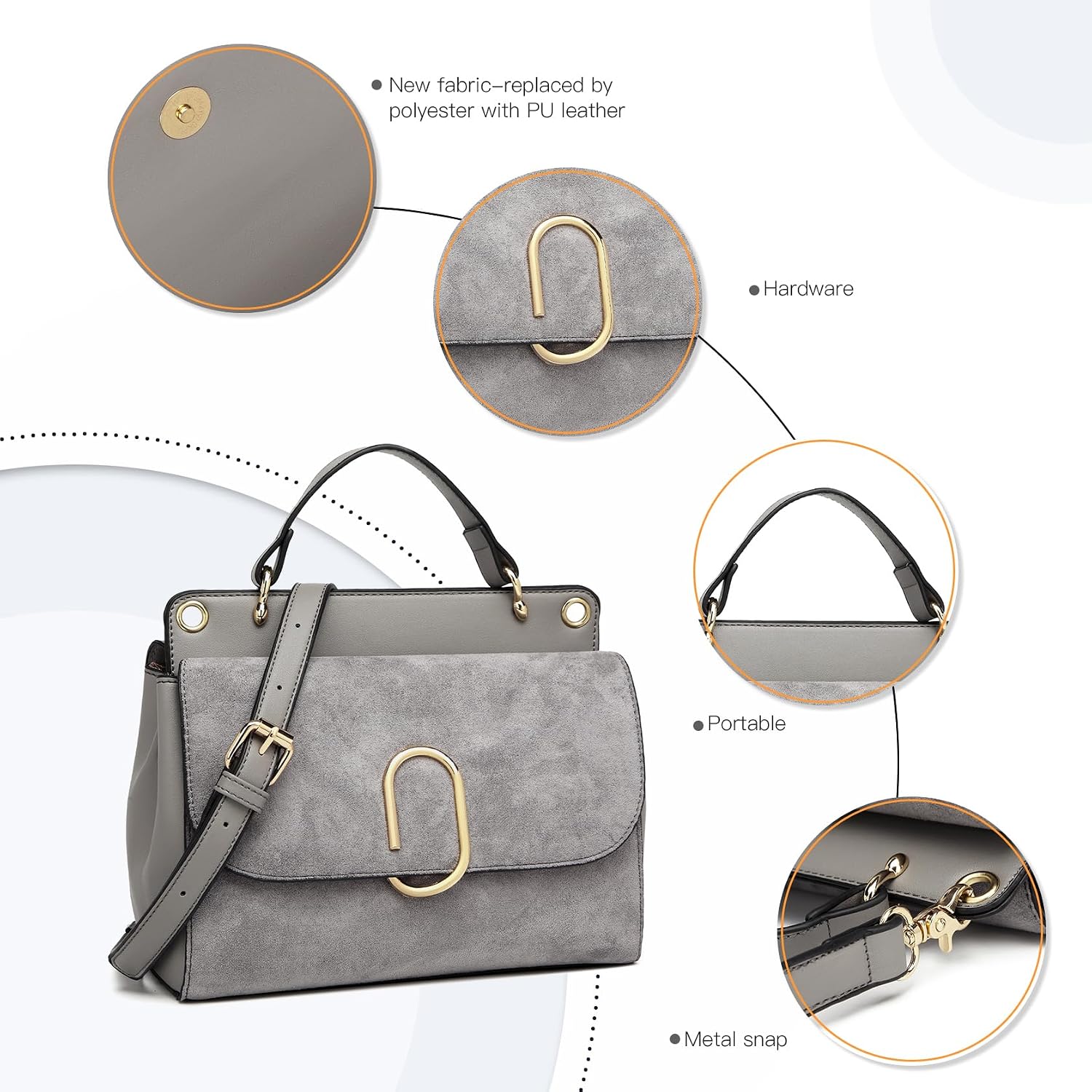 Detalle 2 de Miss Lulu Sac à main 22 cm