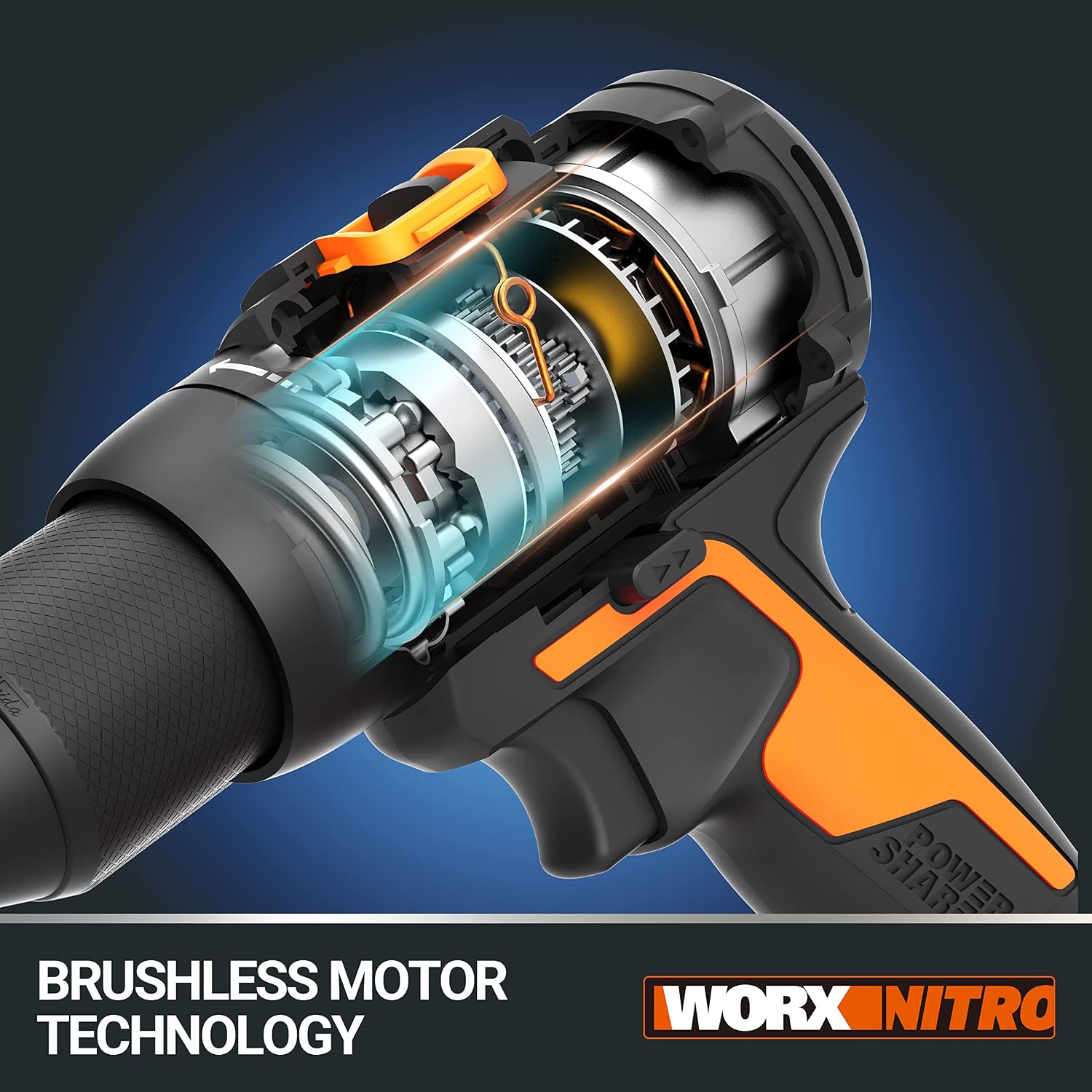 Thumbnail 4 de WORX NITRO 18V (20V MAX) WX102.1: trapano avvitatore senza filo con frizione 18+1 e mandrino 13 mm
