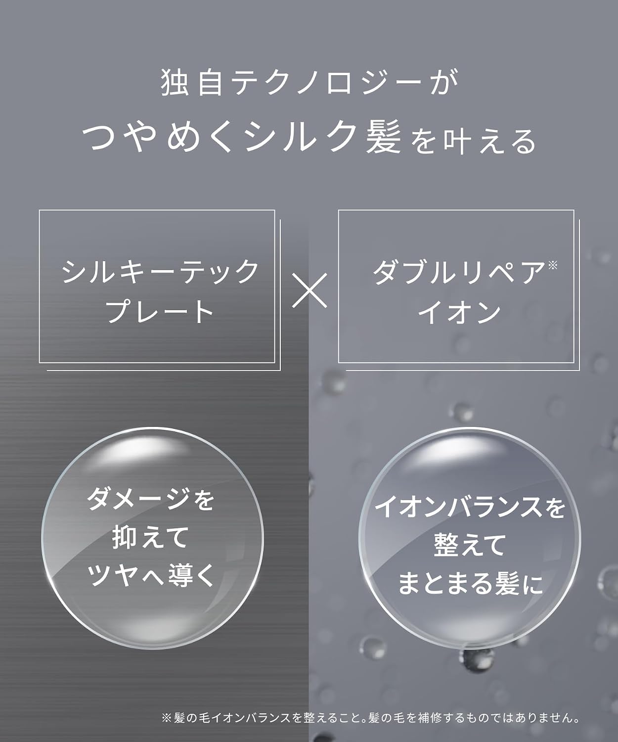 Detalle de SALONIA スムースシャイン ストレートアイロン 24mm ピンク|セラミックプレート・最高温度210℃