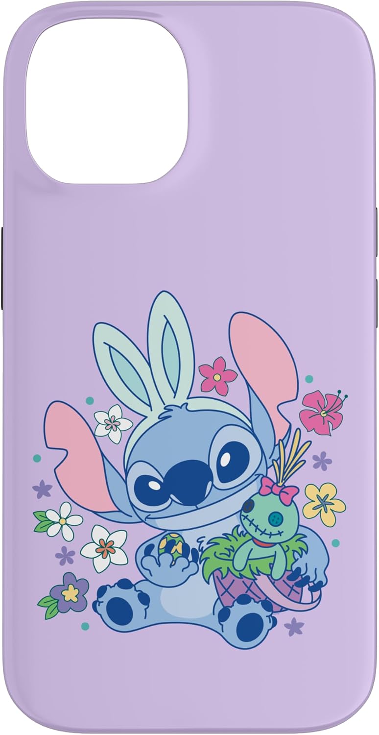 Thumbnail 3 de Coque iPhone 13 Disney Lilo & Stitch Cute Easter Bunny Stitch and Scrump, protection en deux parties