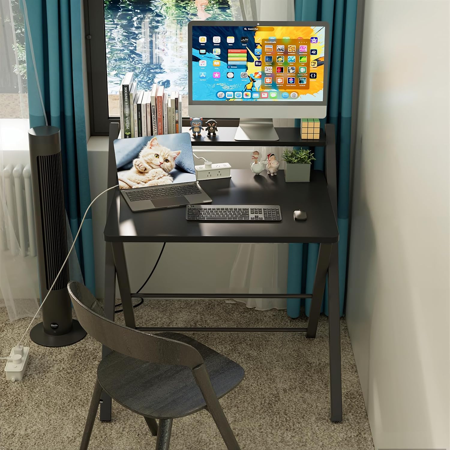 Detalle 2 de GreenForest Foldable Desk 70 x 63 cm