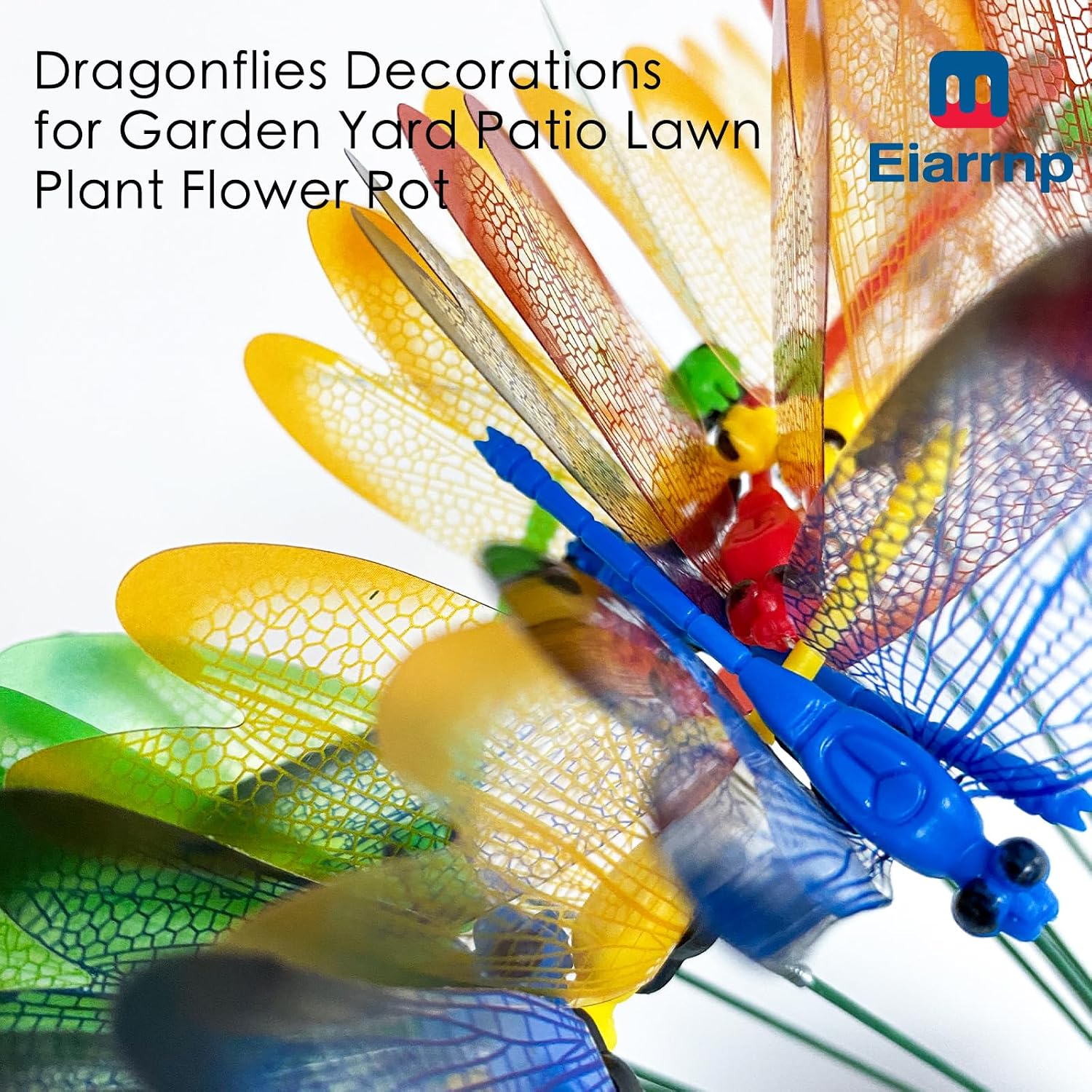 Thumbnail 6 de Eiarrnp Dragonfly Garden Stakes, 25-Piece Set
