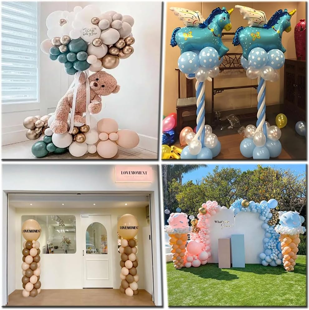Thumbnail 5 de GIMCALO 2-in-1 Balloon Arch Stand Kit: Adjustable Metal Arch and Balloon Columns