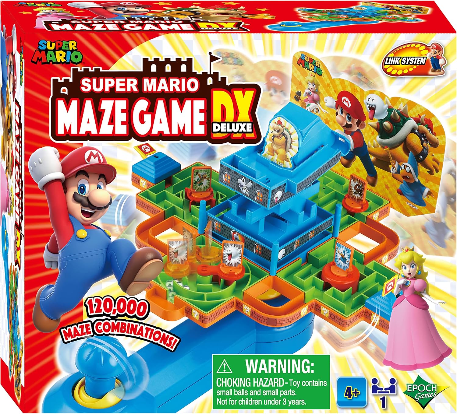 Thumbnail 6 de Super Mario Maze Game DX 5 Figuren ab 4