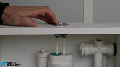 Thumbnail 6 de Ensemble chasse d'eau complet - Mécanisme double chasse 3/6 litres avec robinet flotteur latéral | NT NOYON & THIEBAULT