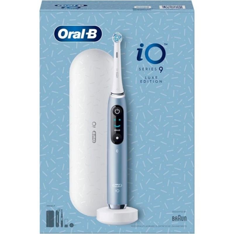 Detalle 2 de Oral-B iO Series 9 de Braun: cepillo de dientes eléctrico oscilante-rotativo con 7 modos, Bluetooth y IA