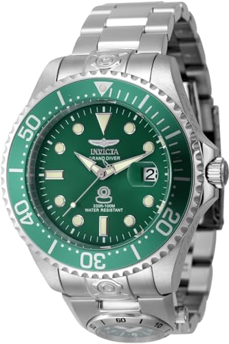Detalle de Invicta Pro Diver 47mm Automático para Hombre en Acero Inoxidable (45811)