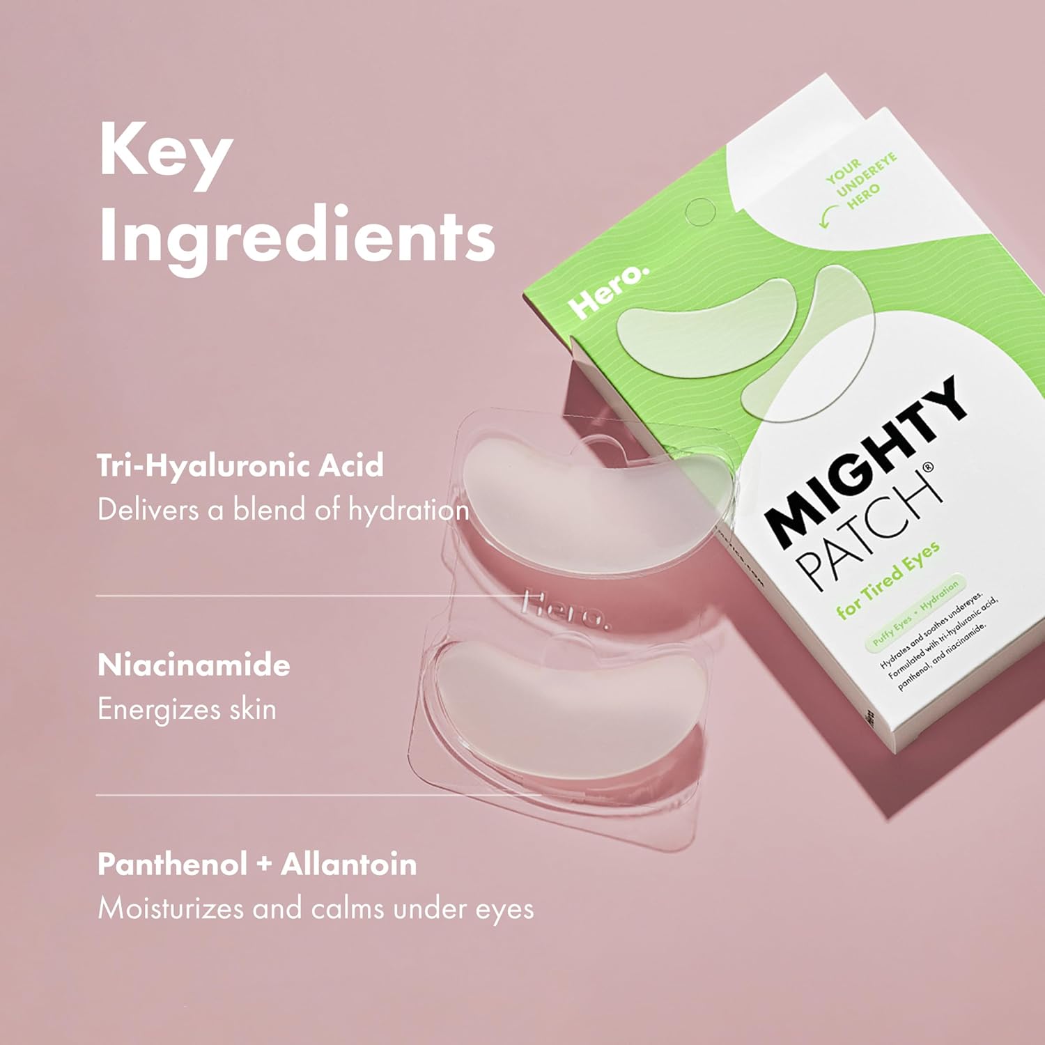 Thumbnail 3 de HERO COSMETICS Mighty Patch for Tired Eyes – Soothing Hydrogel Patches