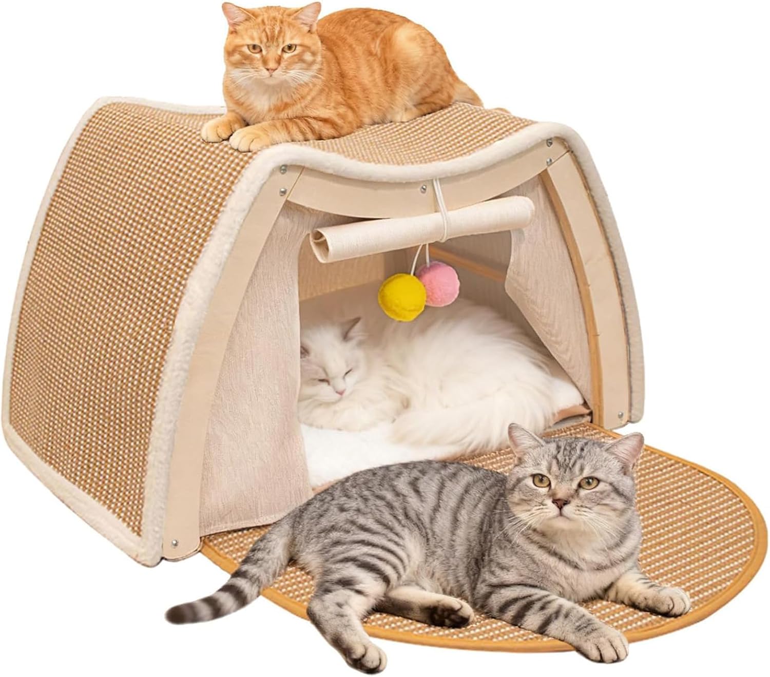 Thumbnail 6 de Katzenzelt Sisal Kratzhaus 50 cm