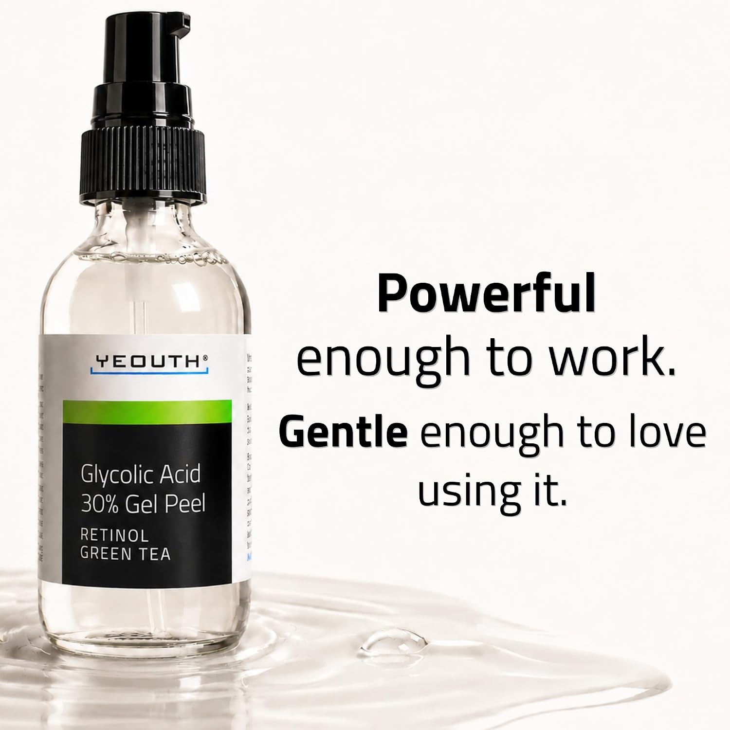 Detalle de YEOUTH Glycolic Acid Face Peel, 1 oz
