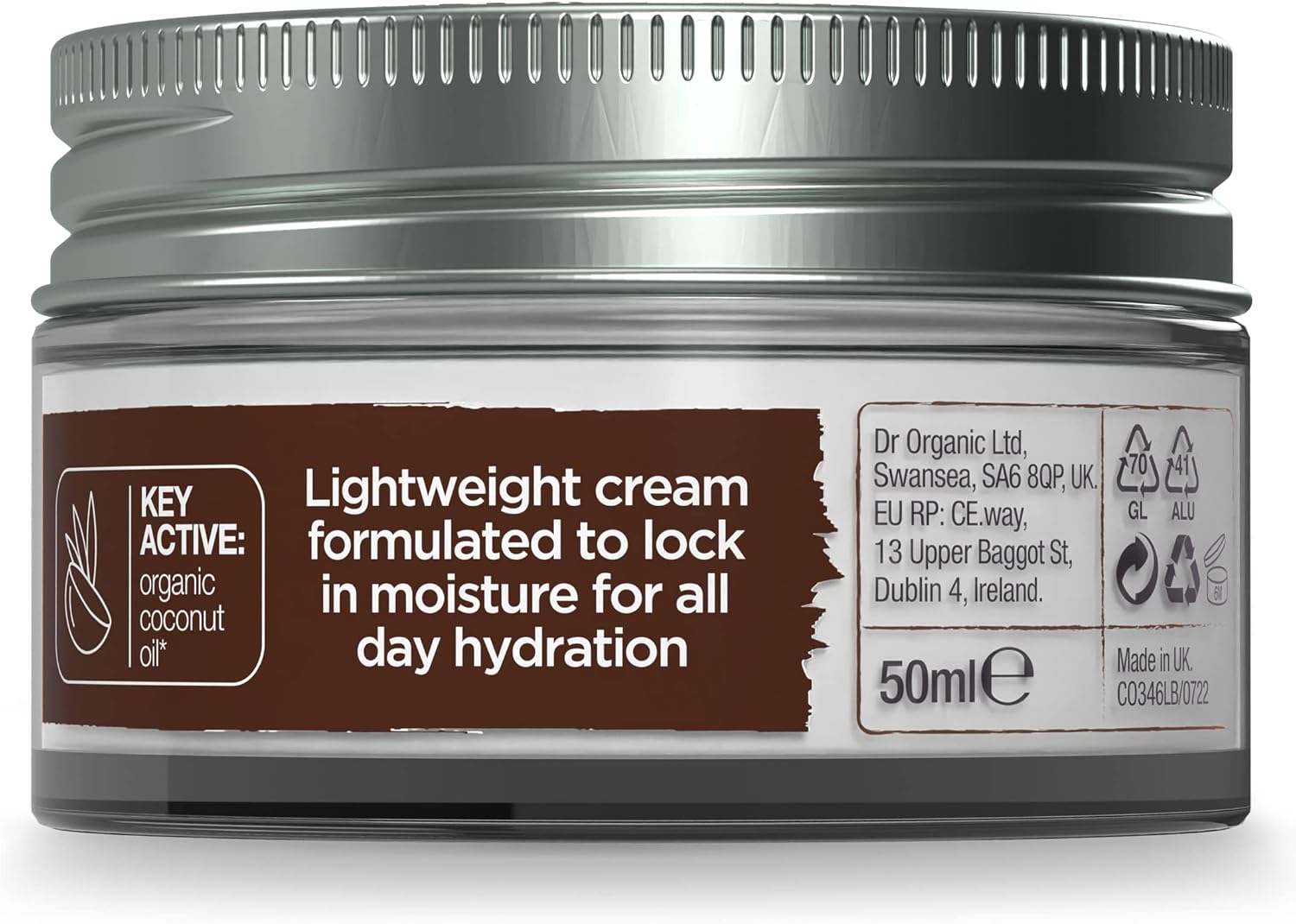 Thumbnail 3 de Dr. Organic Crema de Día Coco Orgánico 50ml 🌴