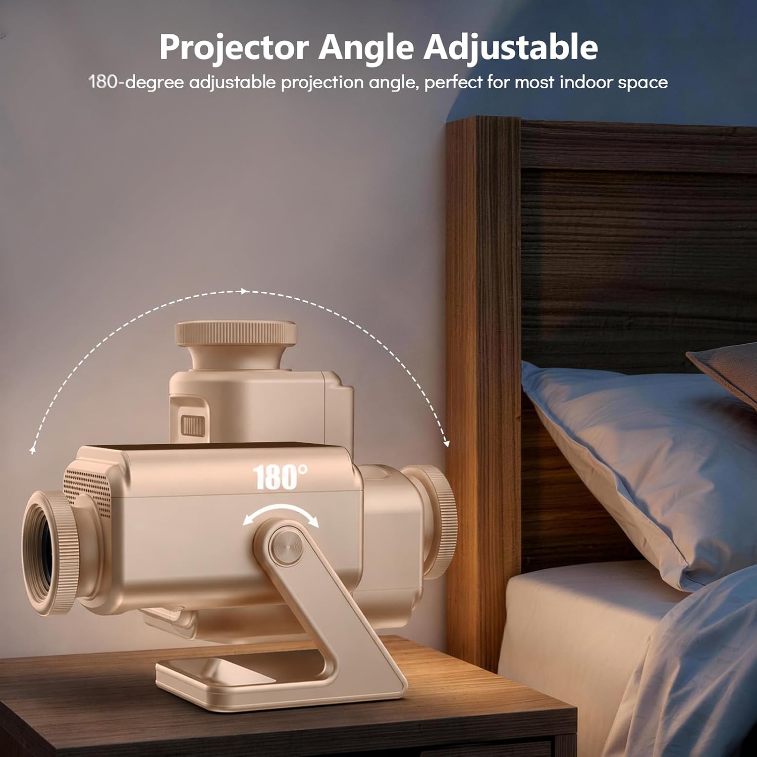 Thumbnail 4 de Rossetta 3D Galaxy Projector with 60 Scenes, Bluetooth Speaker and Timer