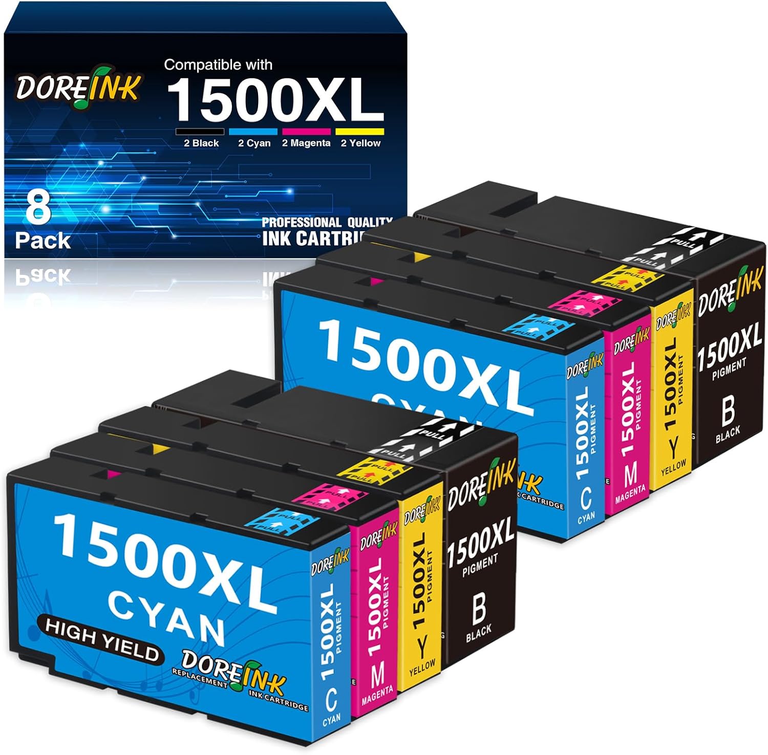 Thumbnail 6 de DOREINK 604 XL cartouches 500 pages 📠