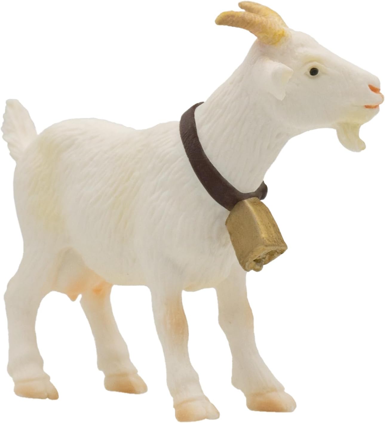 Detalle de Bullyland 62318 – Spielfigur Ziege weiß, ca. 9 cm, detailgetreu, PVC-frei
