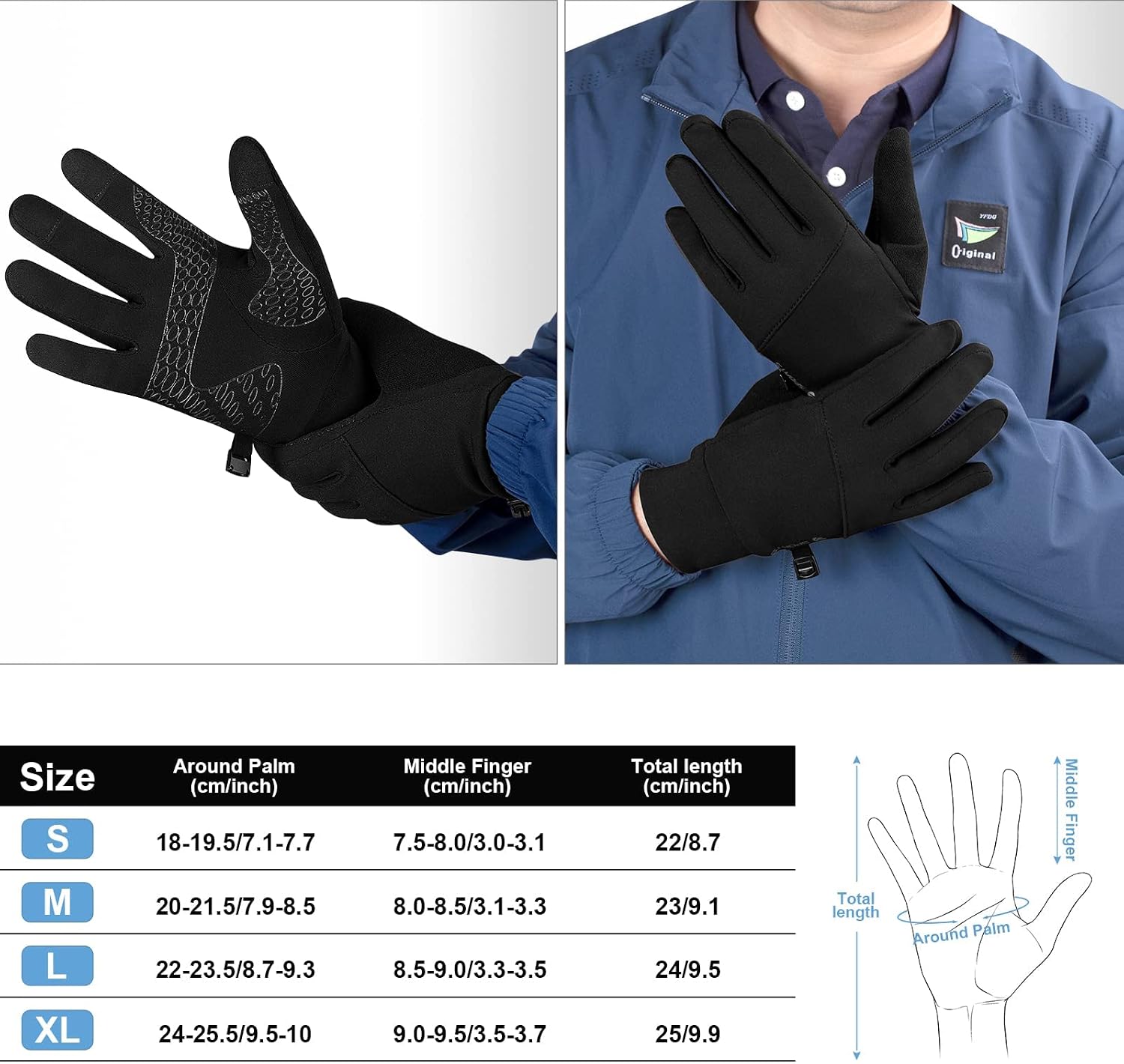 Thumbnail 1 de Lapulas Touch Screen Cycling Gloves