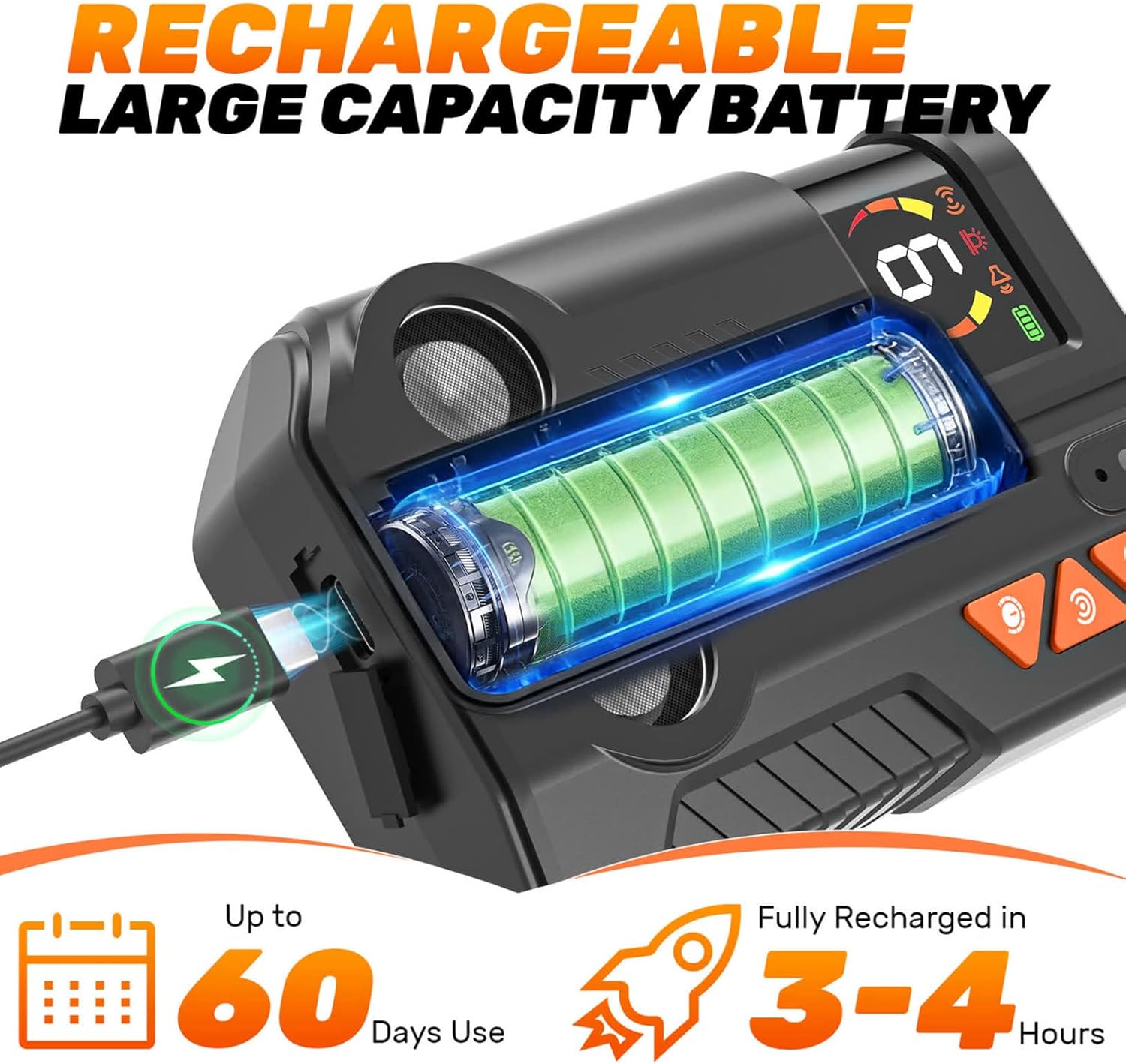 Thumbnail 6 de Holercoco 2026 Anti Barking Device for Dogs with AI Detection (IPX6, 4 Modes, Rechargeable)