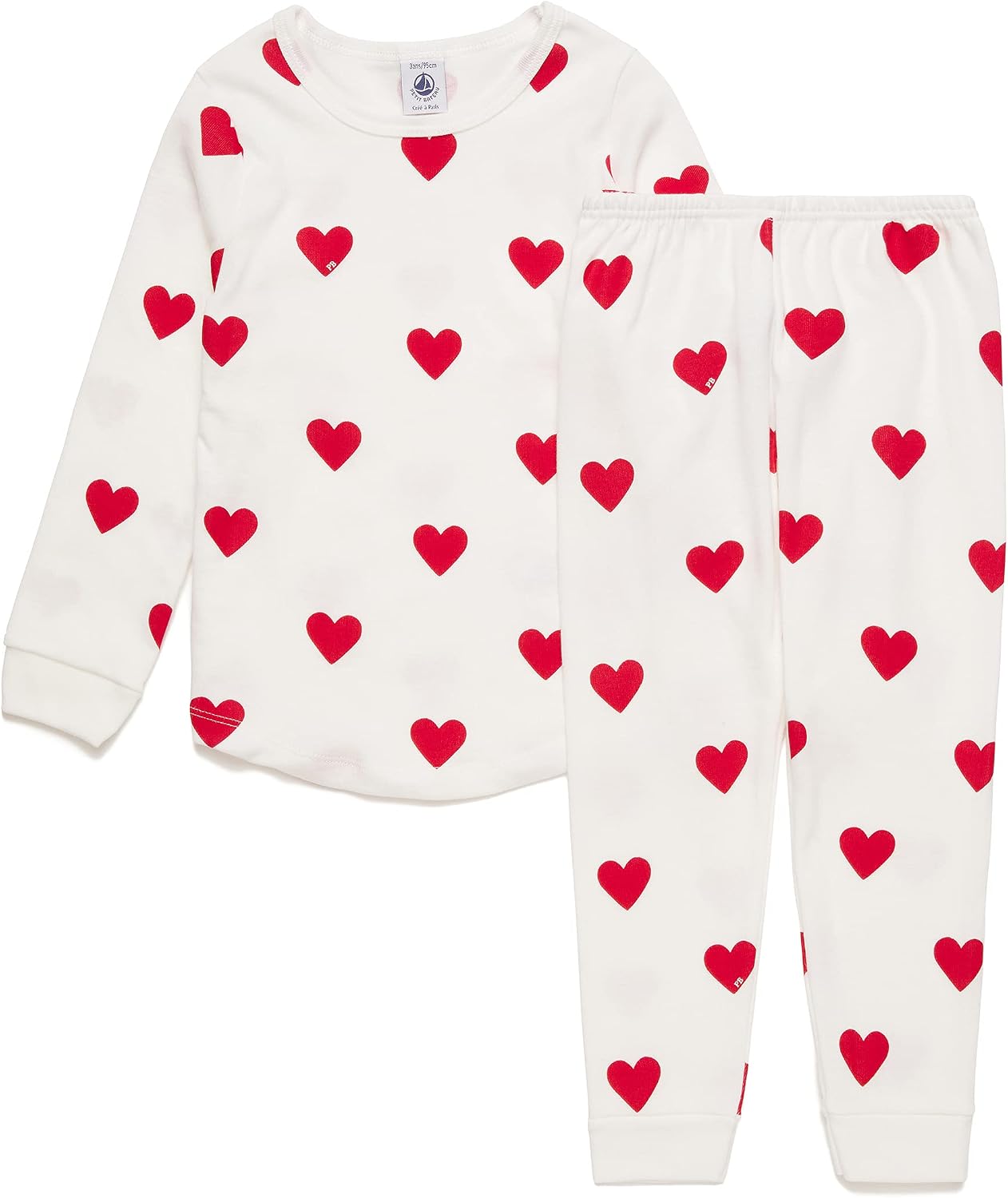 Detalle de Petit Bateau 59401 Pyjama fille lot de 1