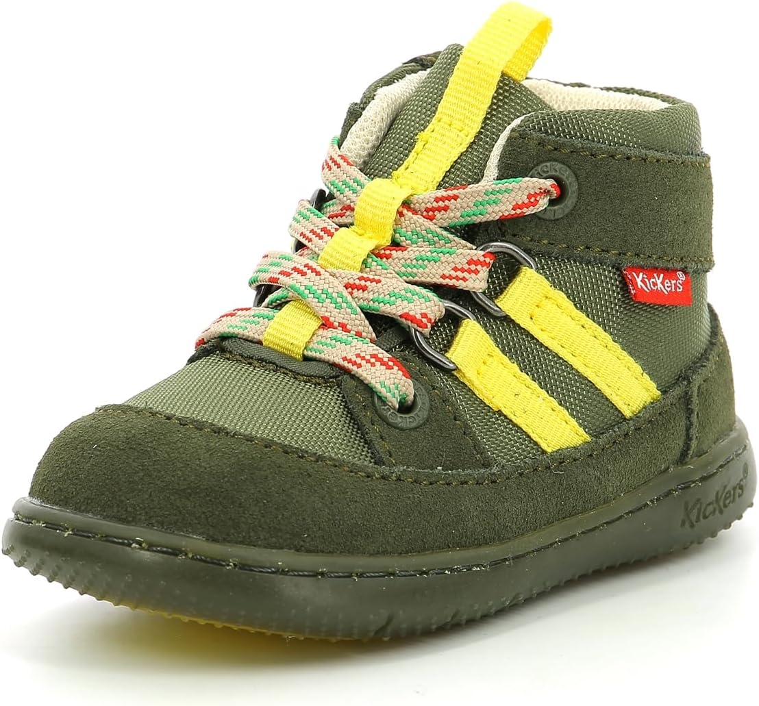 Detalle de Kickers Kickbubblo BottineMixte enfant — Bottine à fermeture éclair et matériaux durables