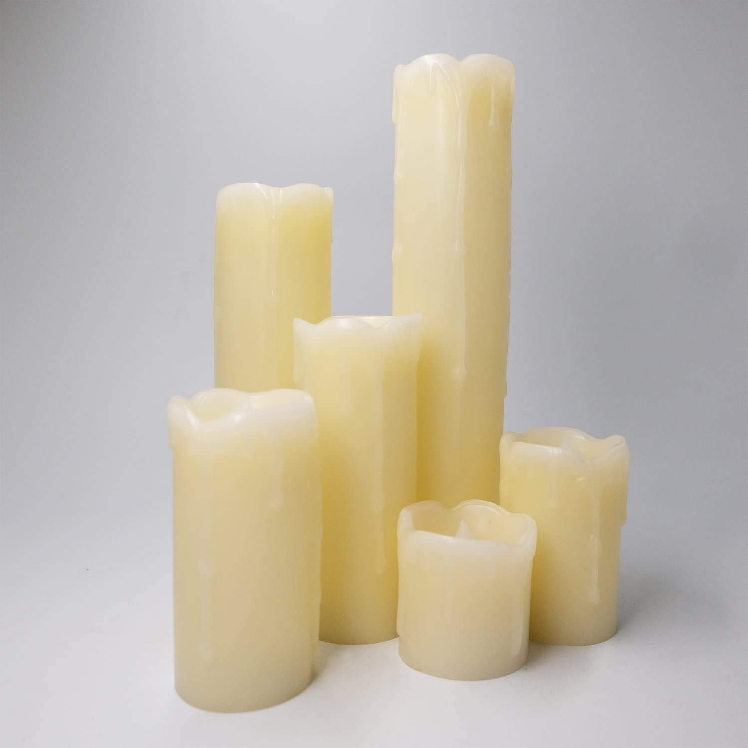 Thumbnail 6 de Eldnacele Waterproof Outdoor LED Candles with Remote and Timer