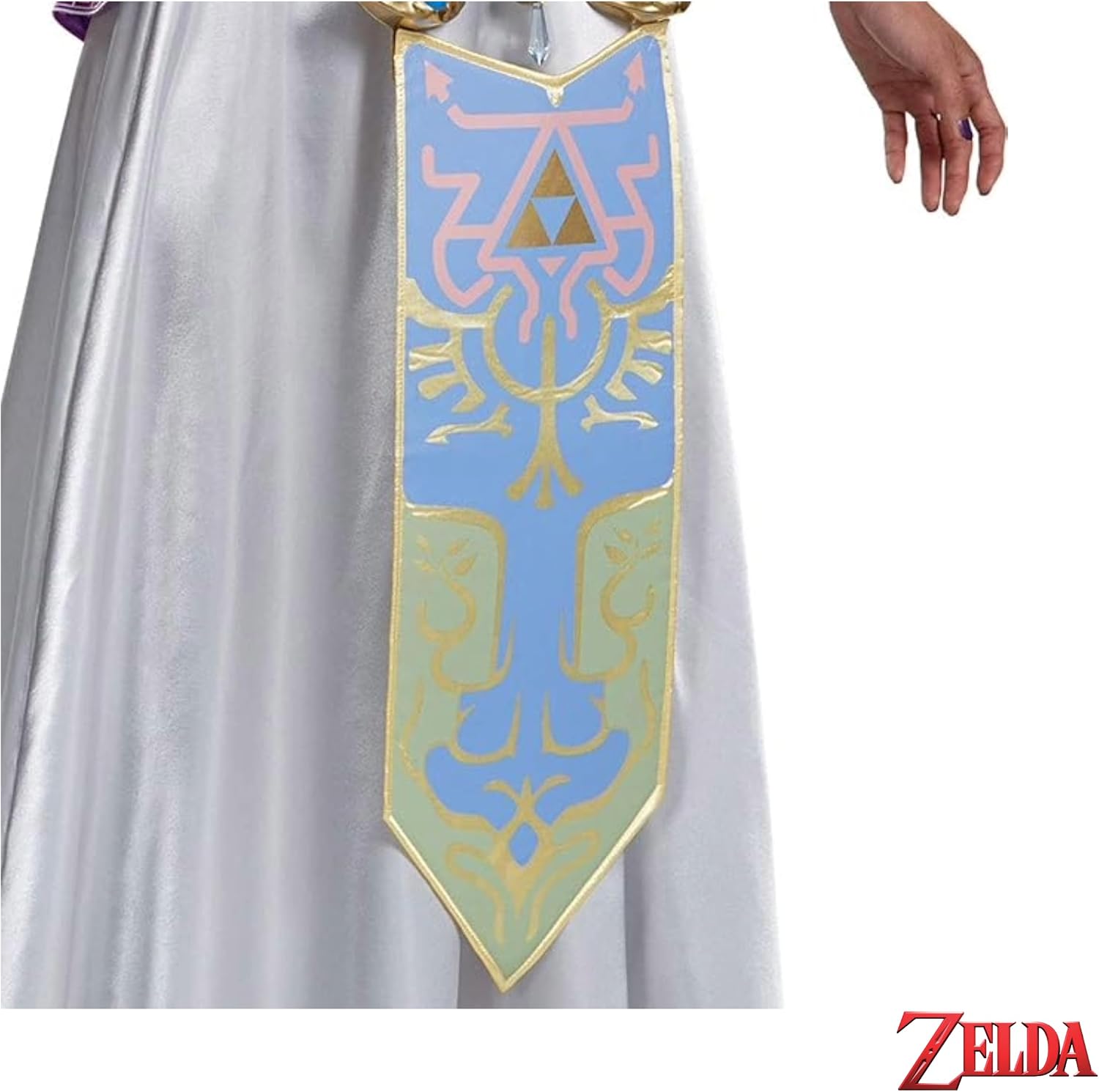 Thumbnail 6 de Disguise 98796 Zelda-kostuum voor volwassenen, paars met jurk en tiara